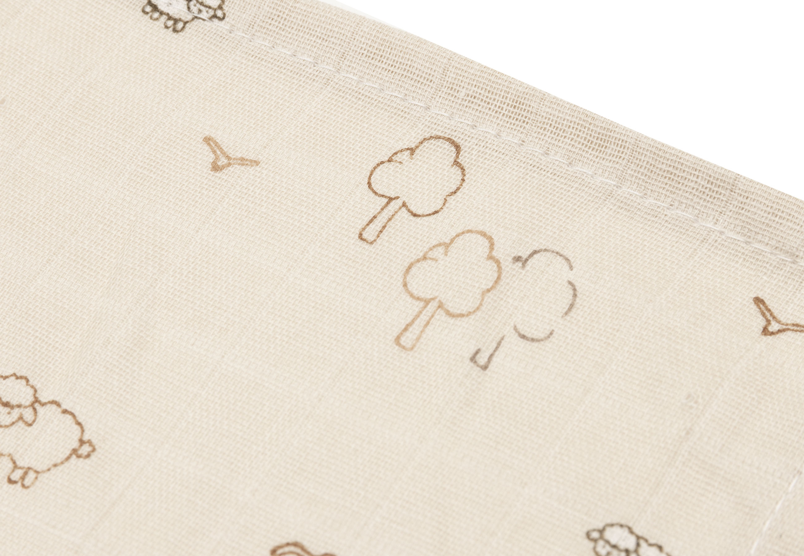 Jollein Tvättlapp i Muslin 31x31cm Woolly (3pack) - 3