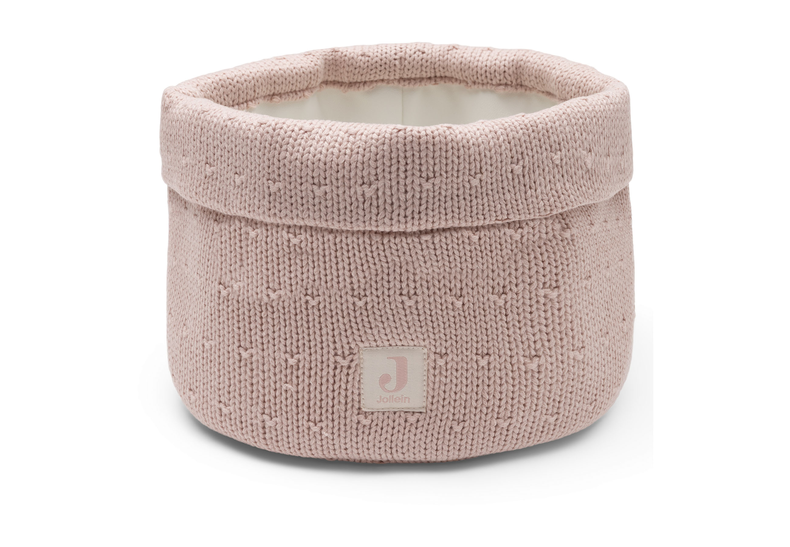 Jollein Changing Table Basket Sprinkle Knit Silk Rose