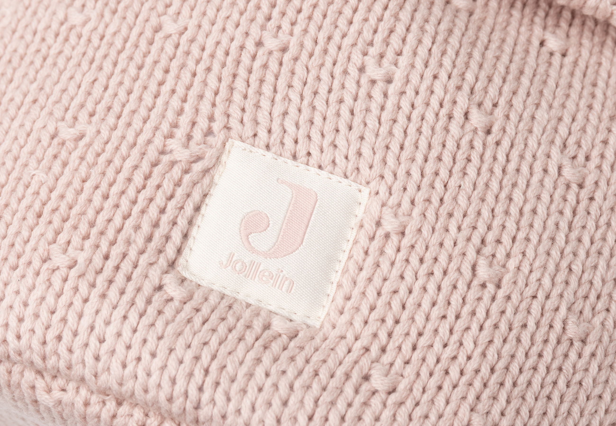 Jollein Changing Table Basket Sprinkle Knit Silk Rose - 2