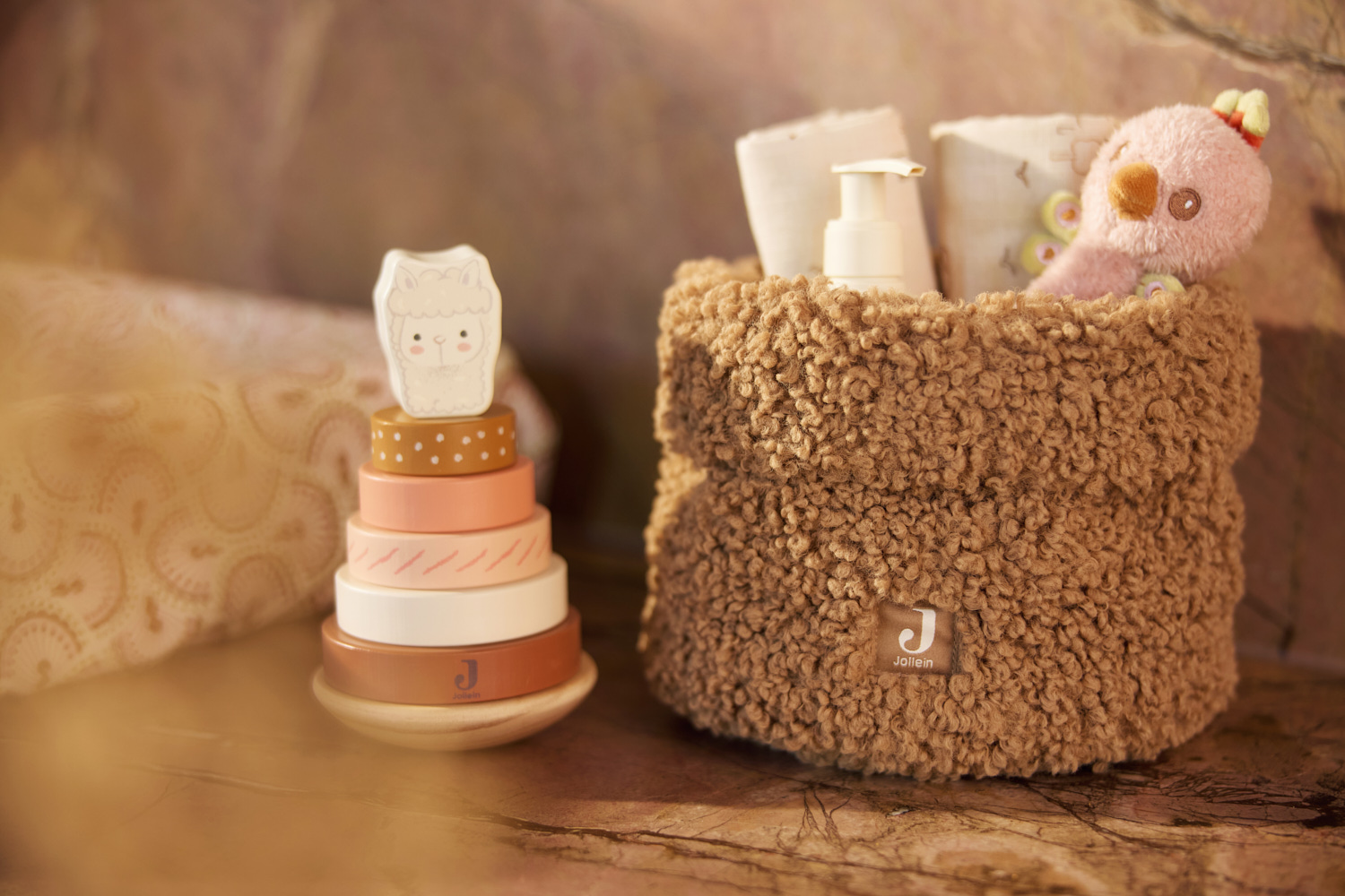 Jollein Changing Table Basket Curlé Dark Hazel - 4