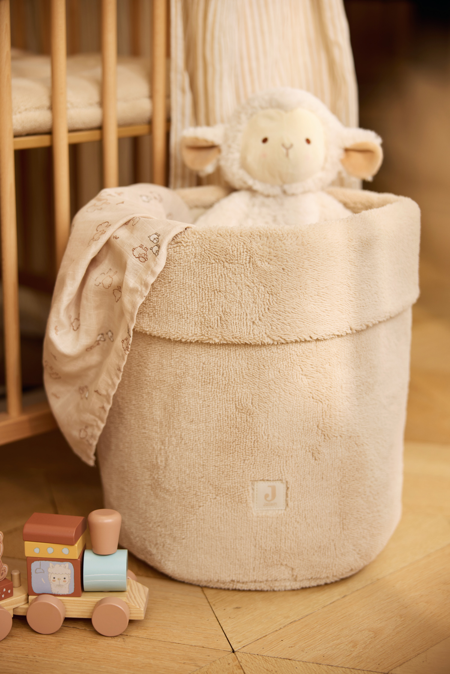 Jollein Storage Basket Fluffy Sand - 4