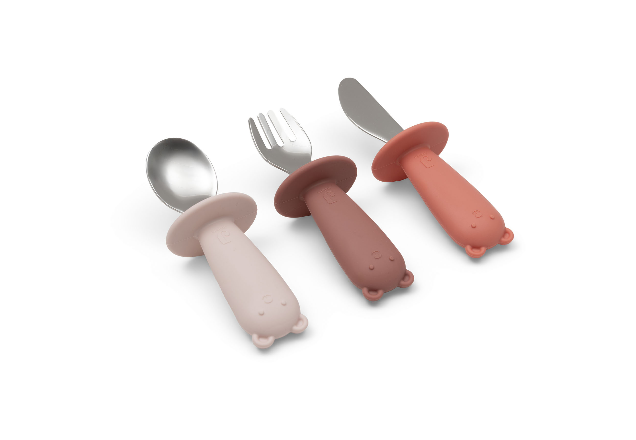 Jollein Bestickset i Silikon Blush Shades - 2