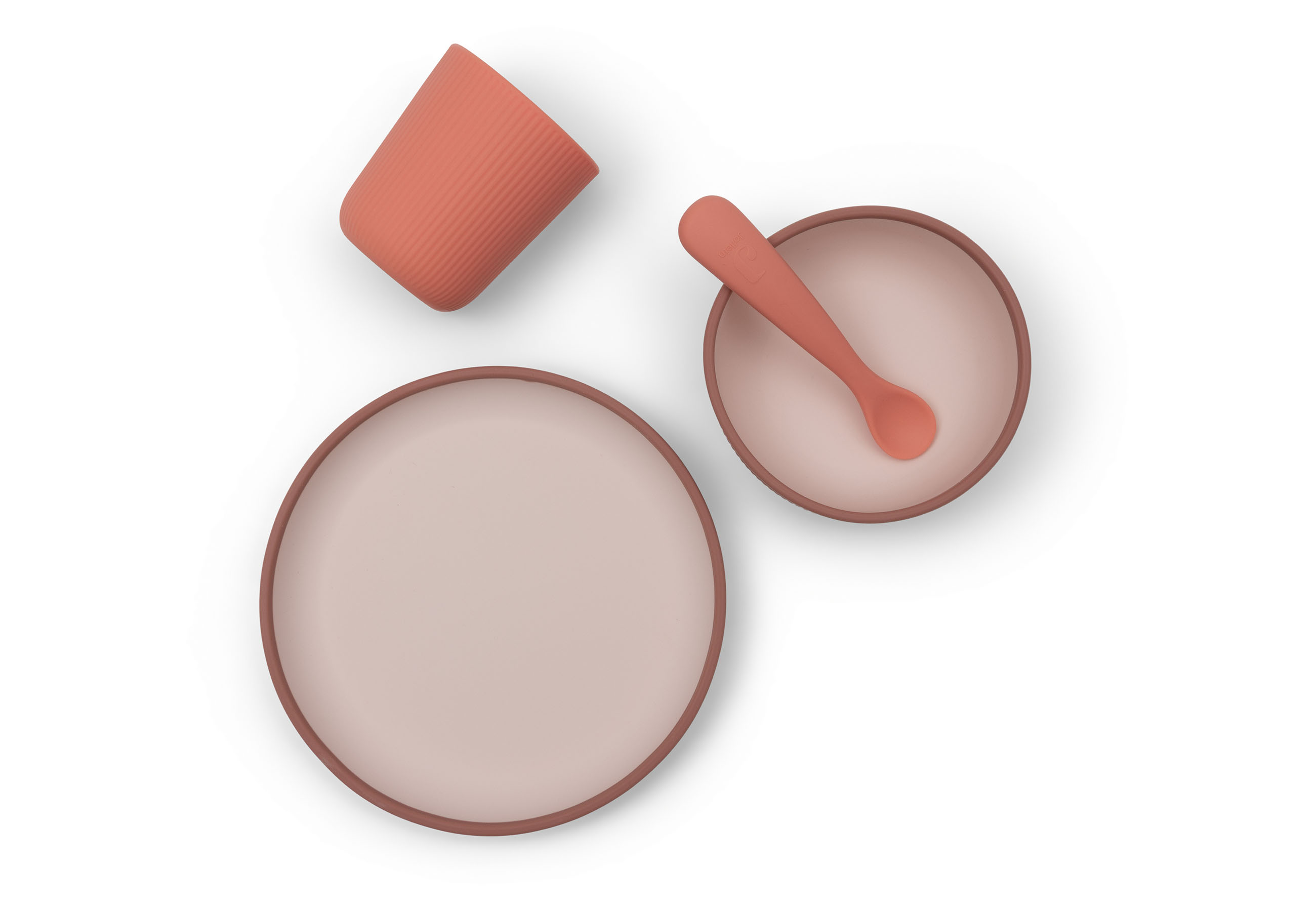 Jollein Matset i Silikon Blush Shades - 3