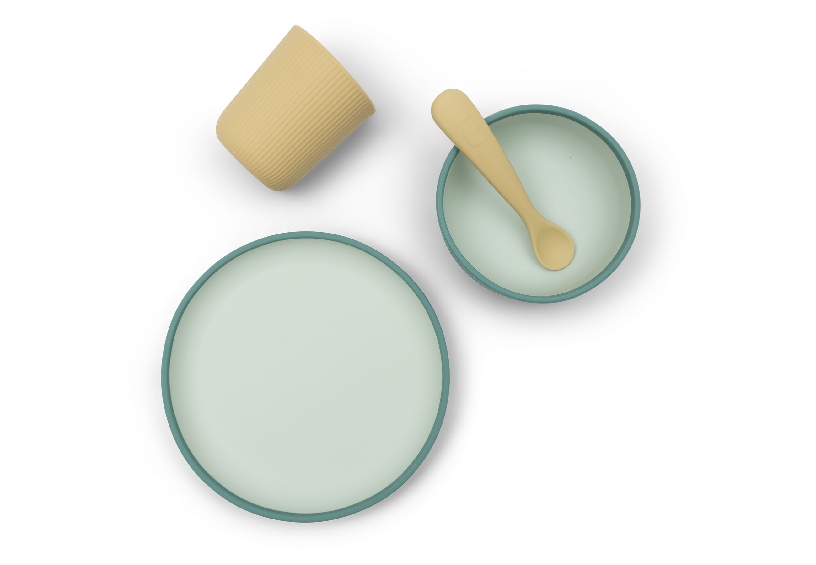 Jollein Matset i Silikon Jade Shades - 3