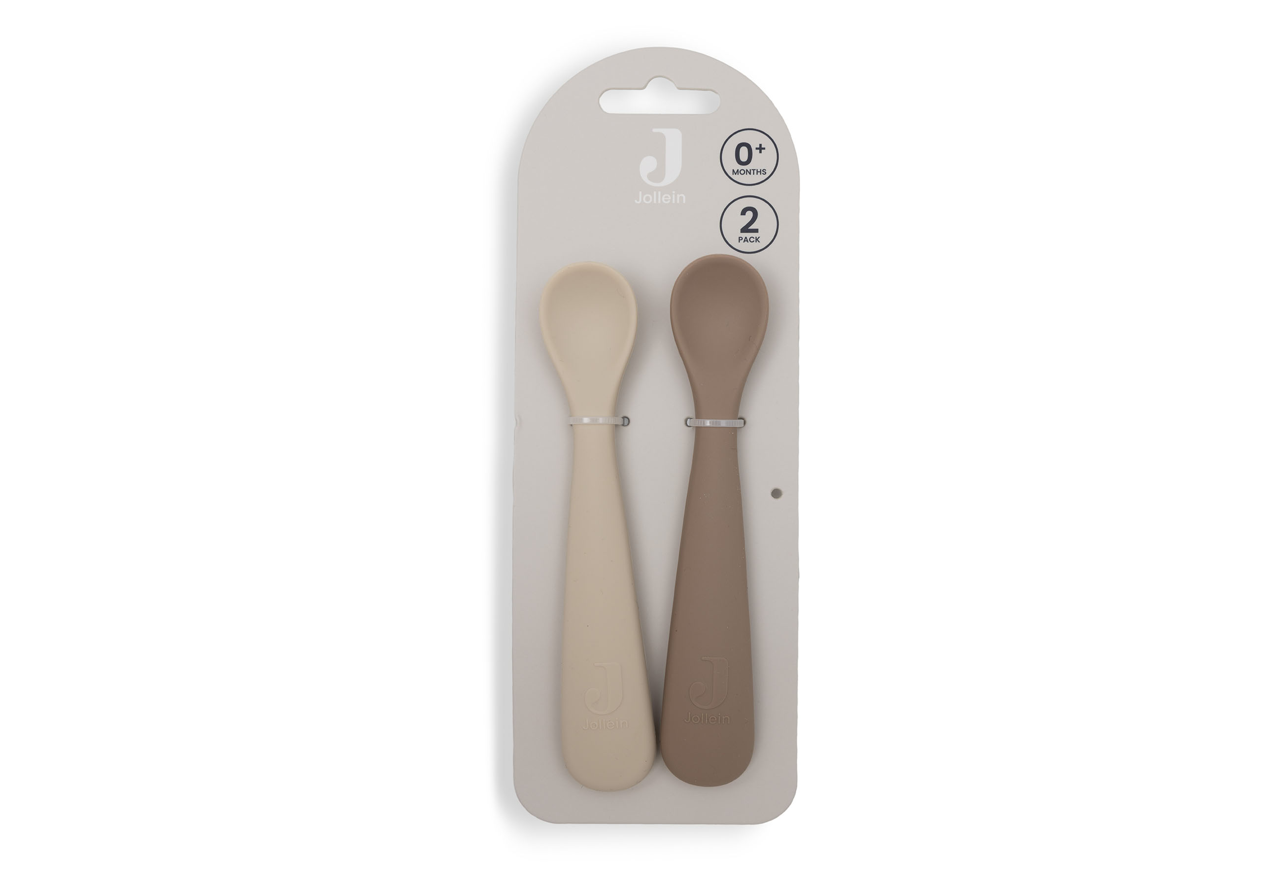 Jollein Silikonsked Natural Shades (2-pack) - 3