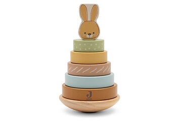 Jollein Stapeltorn i trä Bunny Luz