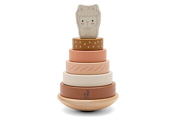 Jollein Stapeltorn i trä  Alpaca Paco