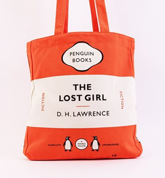 Penguin : D H Lawrence The Lost Girl Tote Bag - Tygväska med den ikoniska klassikerdesignen