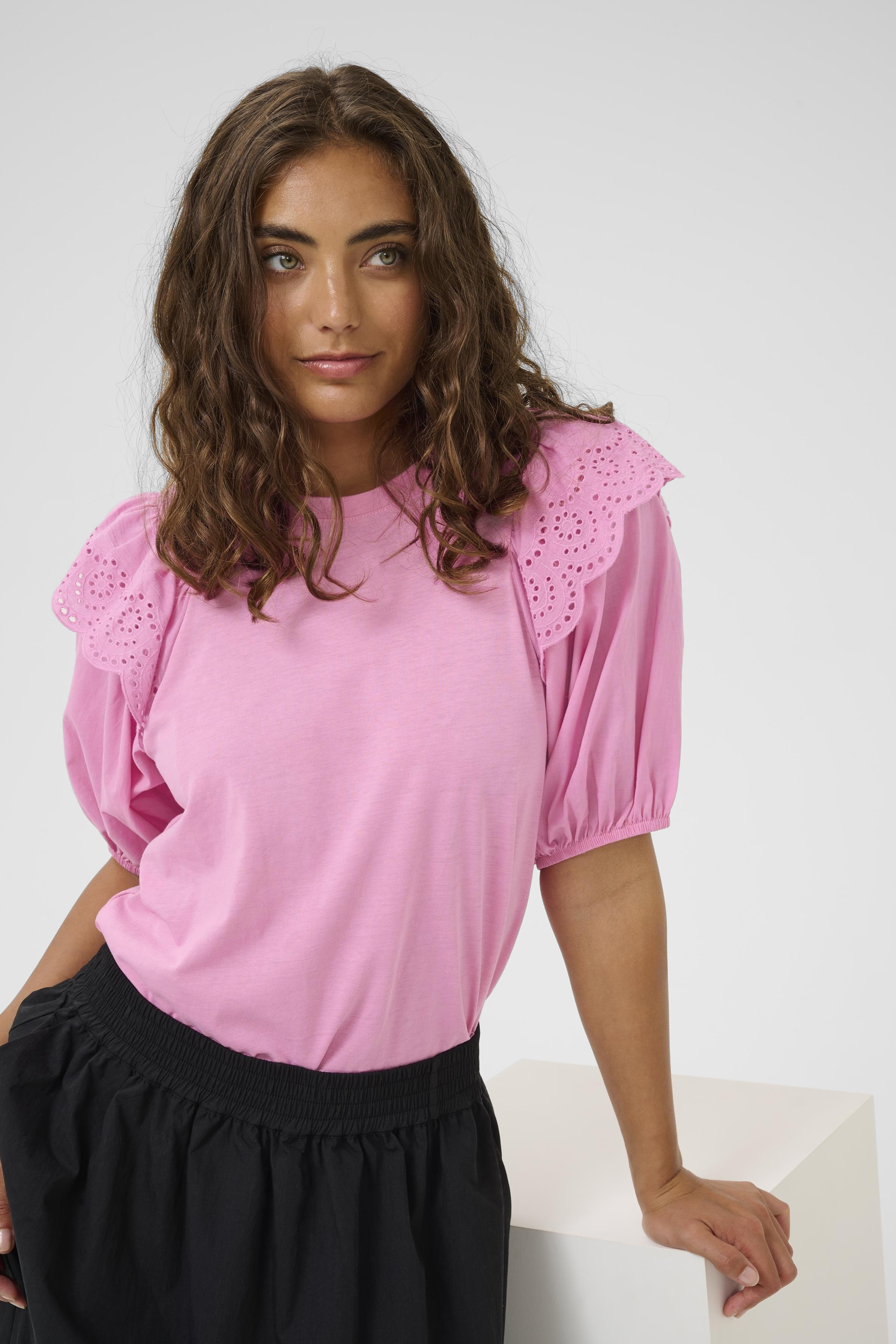 Culture Panina T-shirt Fuchsia Pink - 2