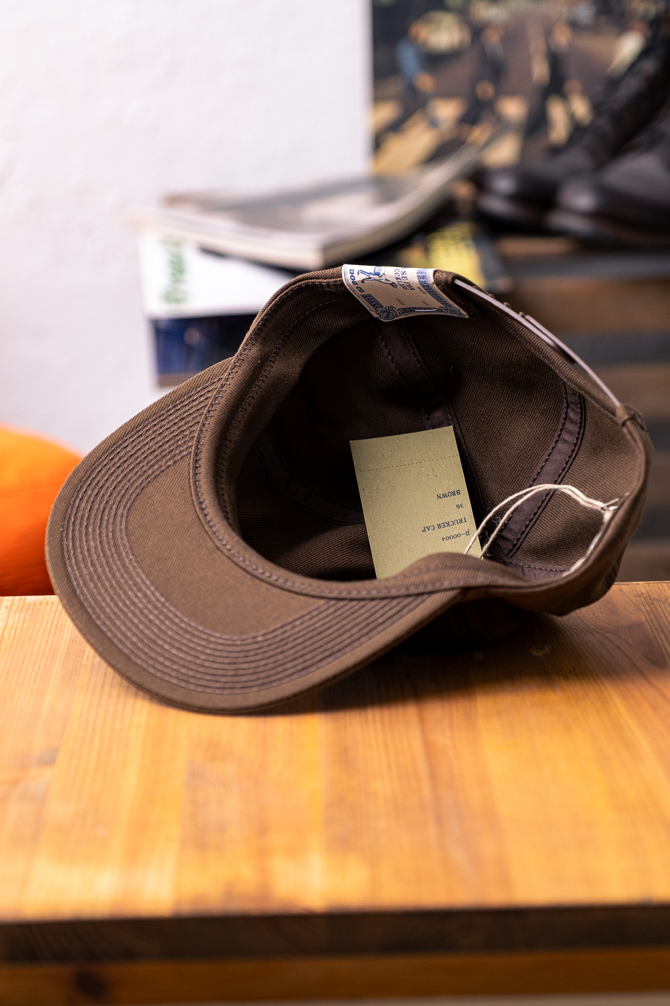 H.W. Dog & Co - Trucker Cap Brown - Göteborg Manufaktur