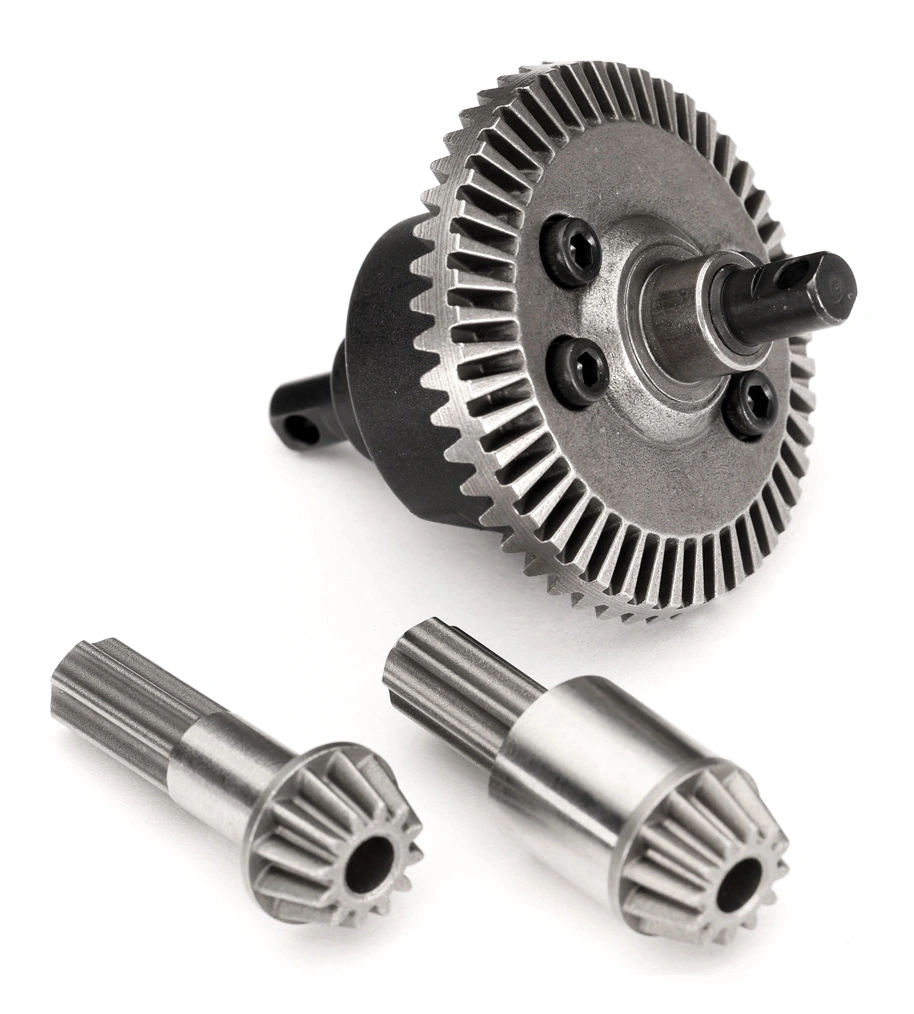 Traxxas 10780X Differential Complete Front/Rear with Pinion Gears Mini Maxx/XRT