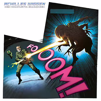 Achilles Wiggen: Signerat print 1