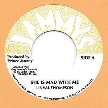 Linval Thompson – She Is Mad With Me