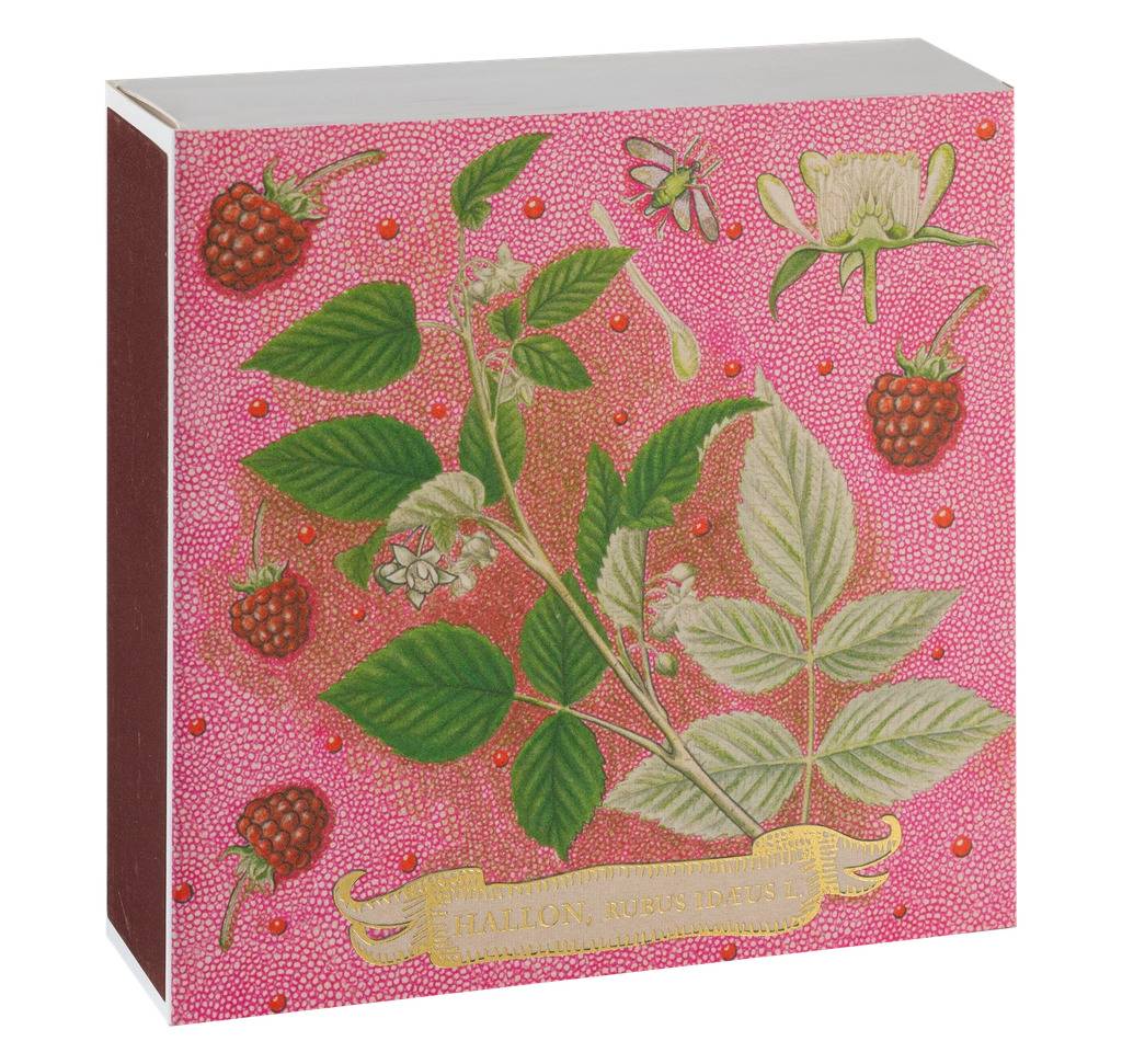 Tändstickor Hallon rose framboise matches, Archivist - 2