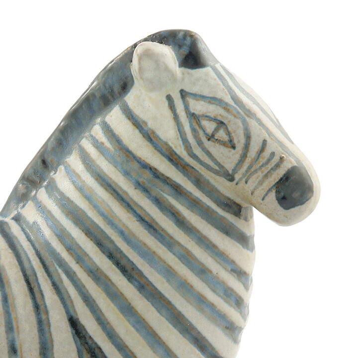 Lisa Larson (Stora Zoo 1957) Zesty Zebra 23 cm (2)