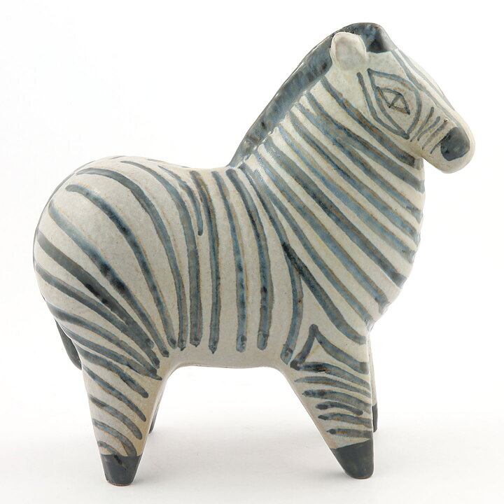 Lisa Larson (Stora Zoo 1957) Zesty Zebra 23 cm (2)