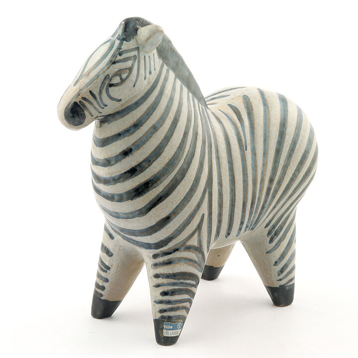 Lisa Larson (Stora Zoo 1957) Zesty Zebra 23 cm (2)