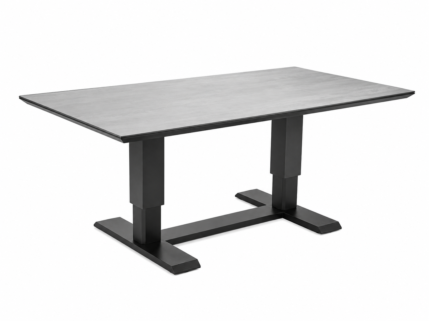Lifty höj- och sänkbart soffbord 140x80 i antracit aluminium
