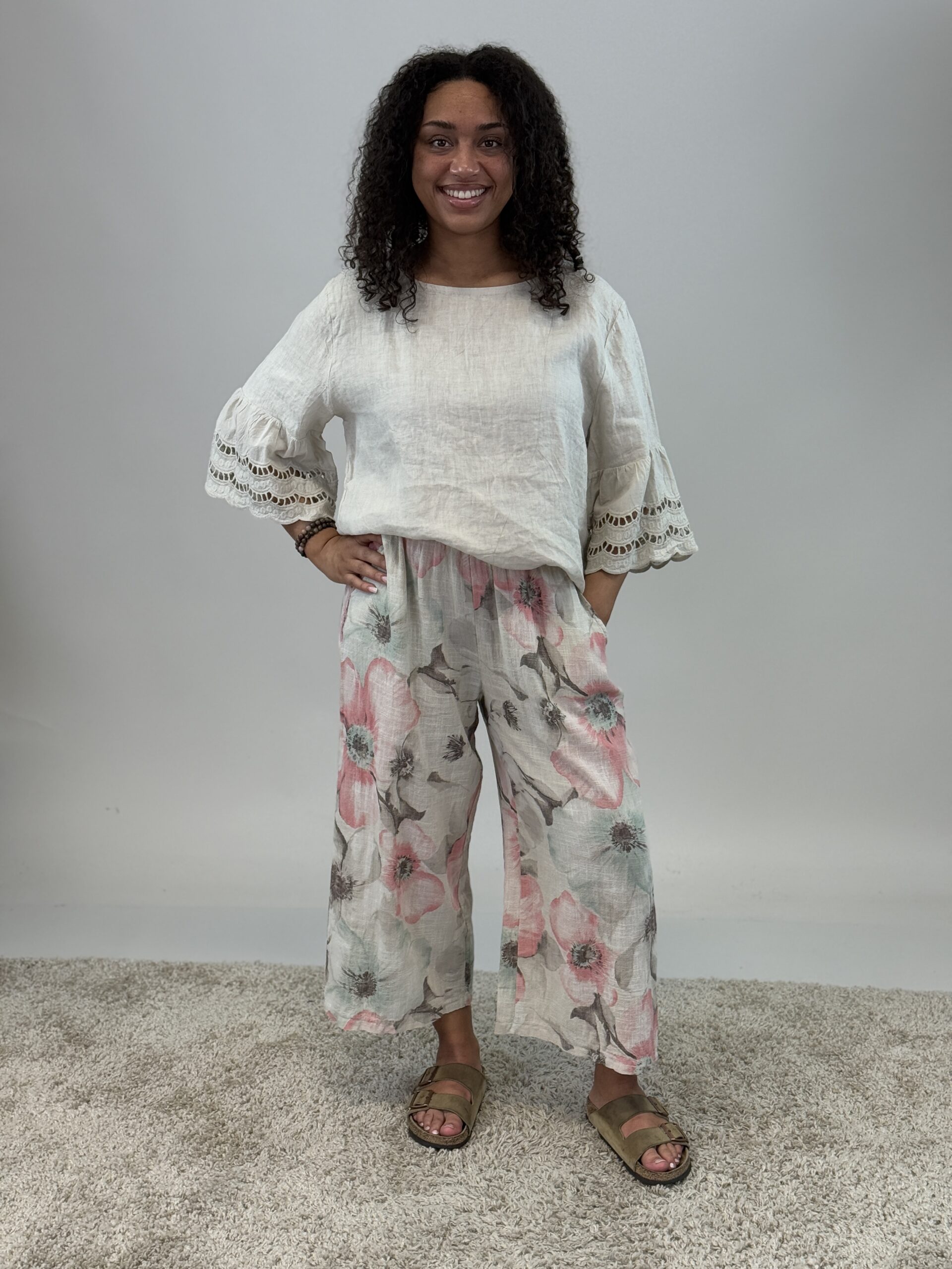 Ronja linnetopp beige one size - 2