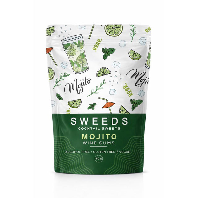 Sweeds Cocktail Sweets - Mojito - Påse 160g