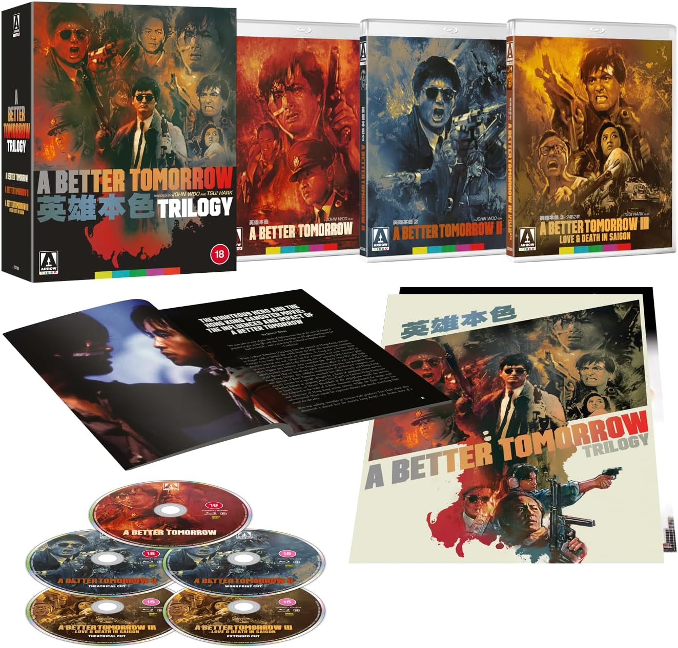 A Better Tomorrow Trilogy (Limited Edition) (ej svensk text) (Blu-ray) - 2