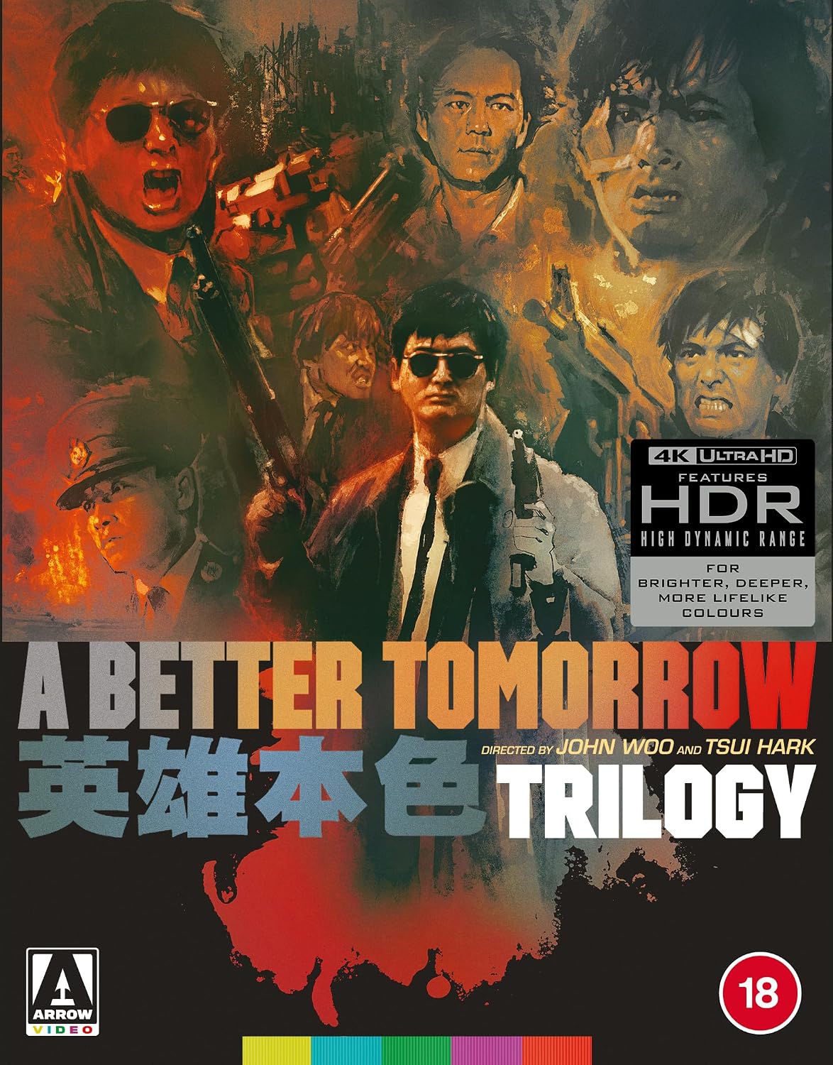 A Better Tomorrow Trilogy (Limited Edition) (ej svensk text) (4K Ultra HD)