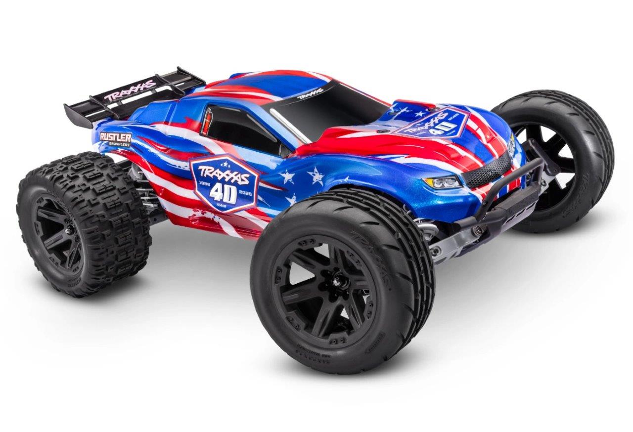 Traxxas Rustler 2WD 1/10 HD VX3 BL 3S RTR 40th Edition