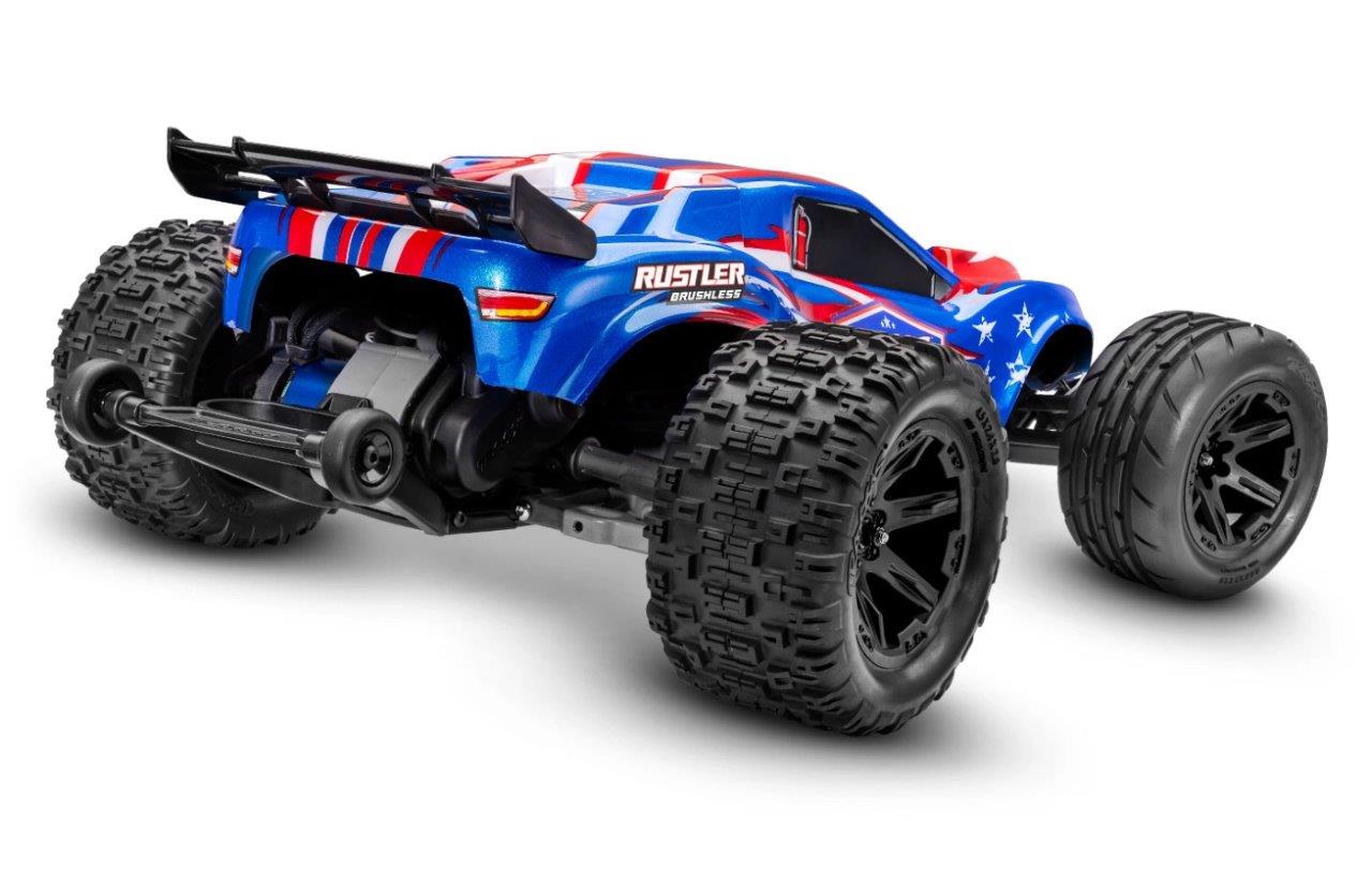 Traxxas Rustler 2WD 1/10 HD VX3 BL 3S RTR 40th Edition - 3