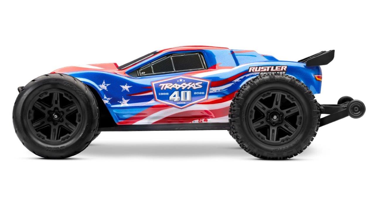 Traxxas Rustler 2WD 1/10 HD VX3 BL 3S RTR 40th Edition - 2