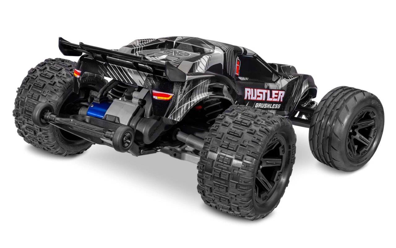 Traxxas Rustler 2WD 1/10 HD VX3 BL 3S RTR Svart - 2