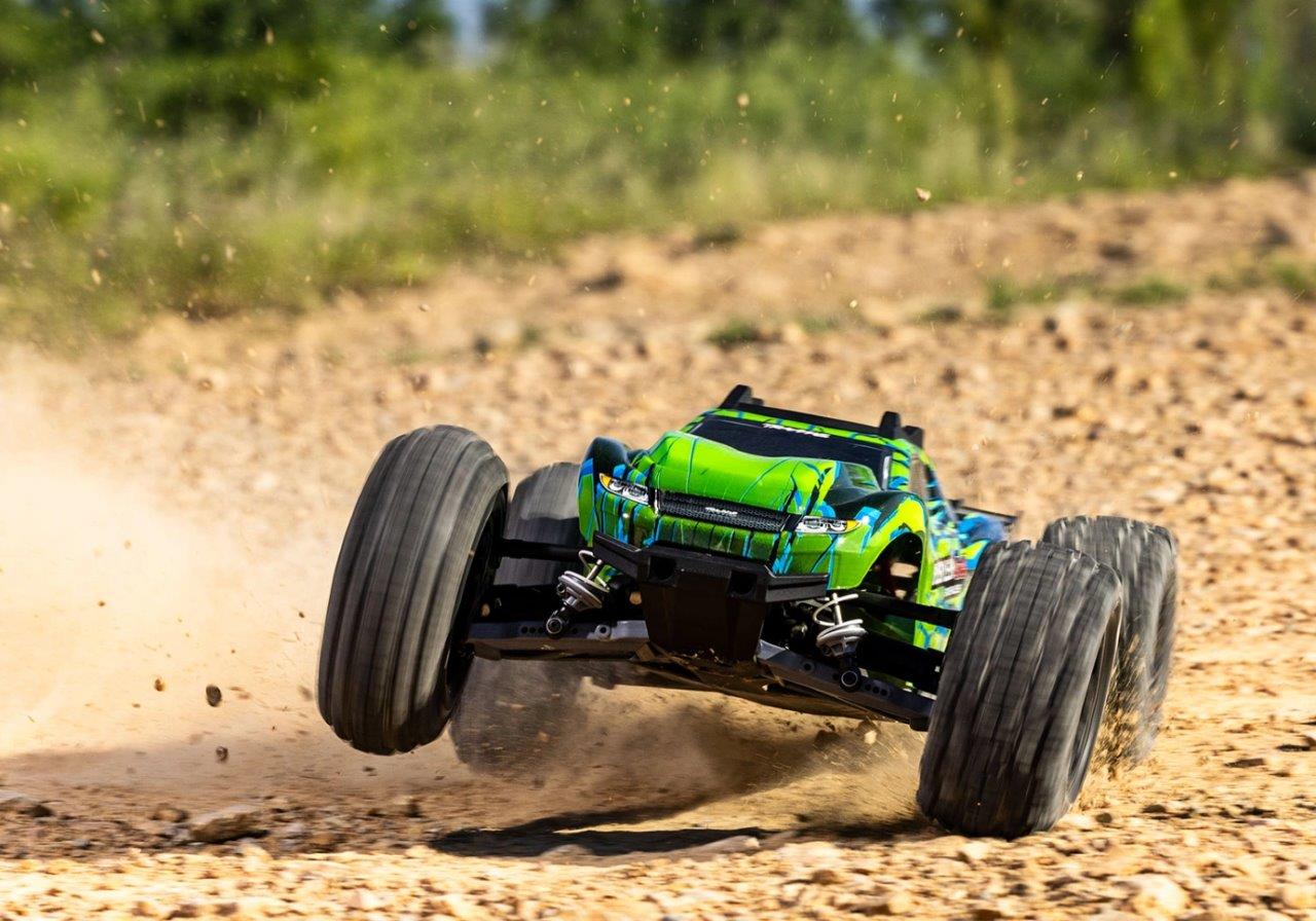 Traxxas Rustler 4x4 1/10 HD VX3 BL 3S RTR Grön - 6