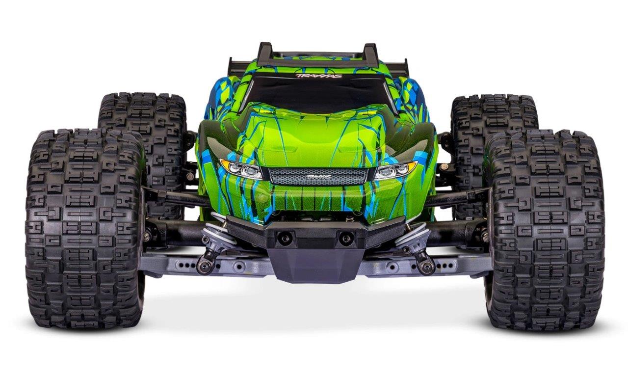 Traxxas Rustler 4x4 1/10 HD VX3 BL 3S RTR Grön - 3