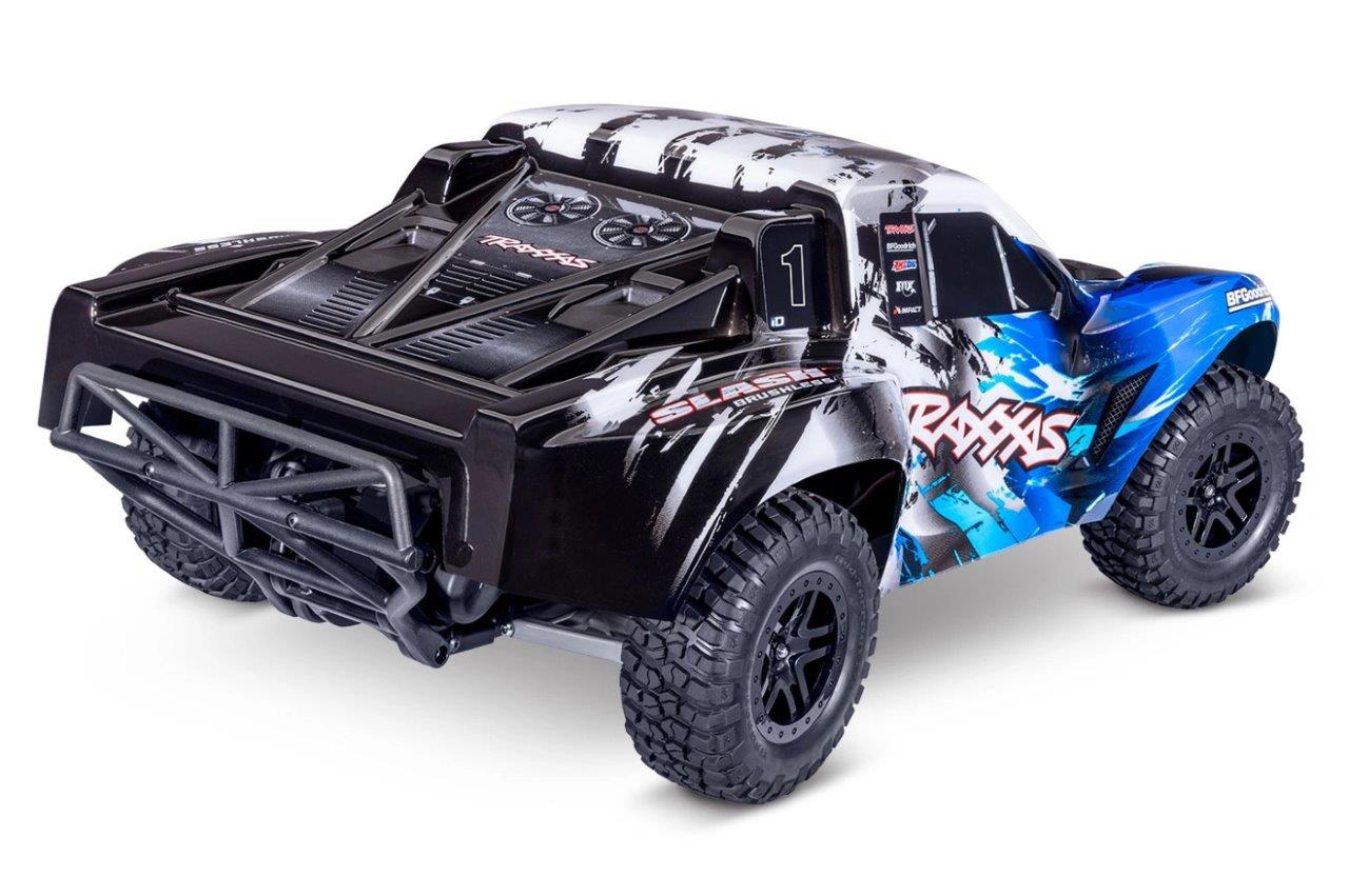 Traxxas Slash 2WD 1/10 HD VX3 BL 3S RTR Blå - 2