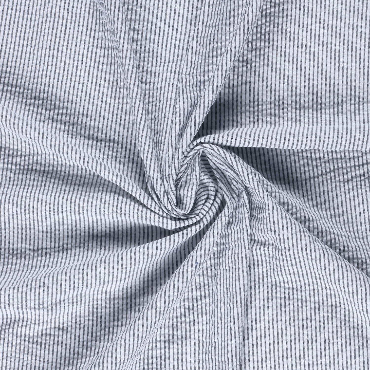 SEERSUCKER- NAVY BLUE STRIPE - 3