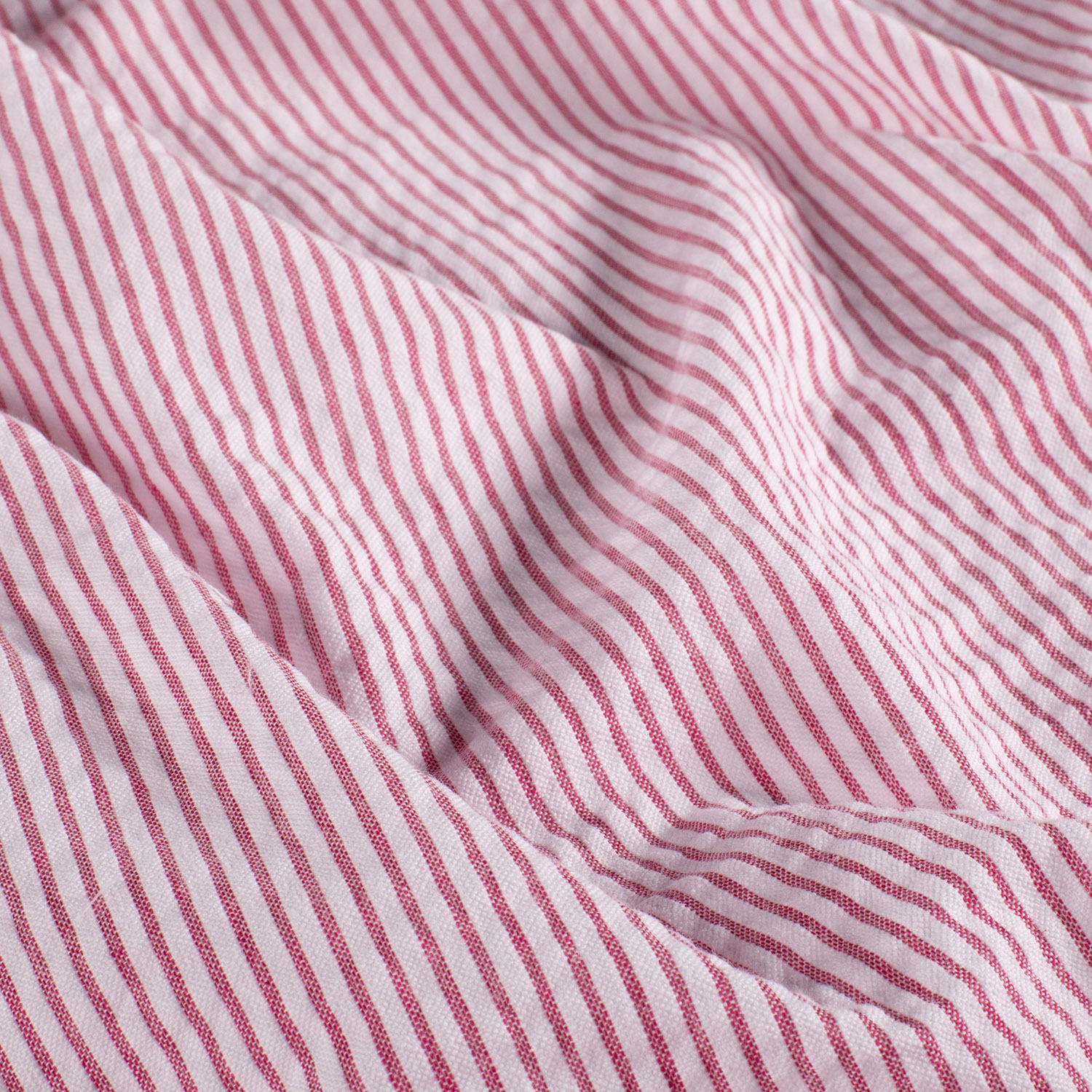 SEERSUCKER- PINK STRIPE