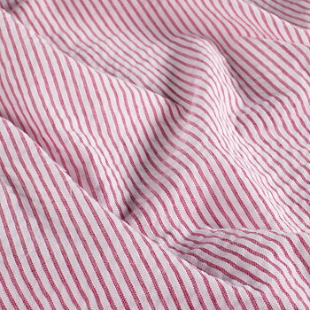 SEERSUCKER- PINK STRIPE