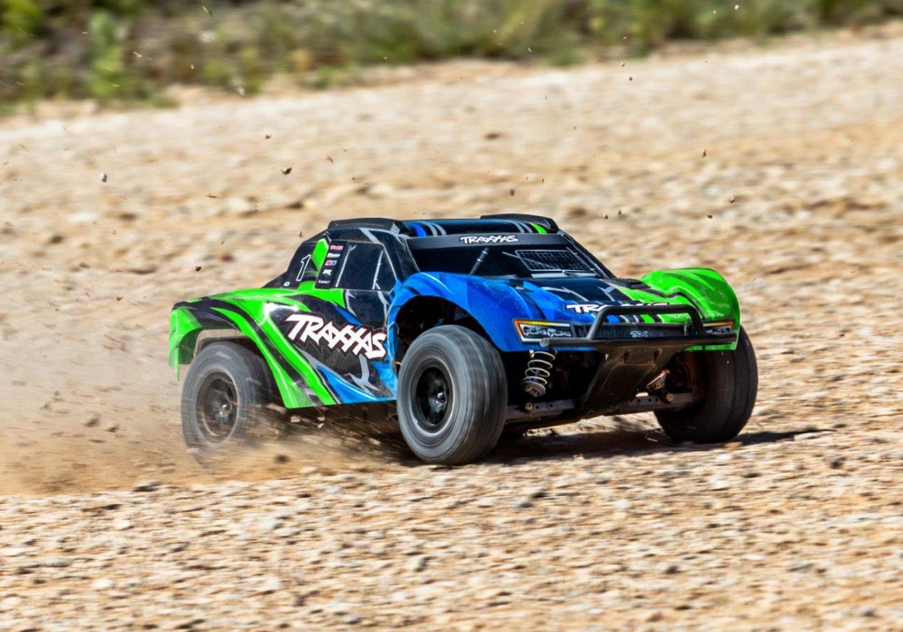 Traxxas Slash 4x4 1/10 HD VX3 BL 3S RTR Grön - 7
