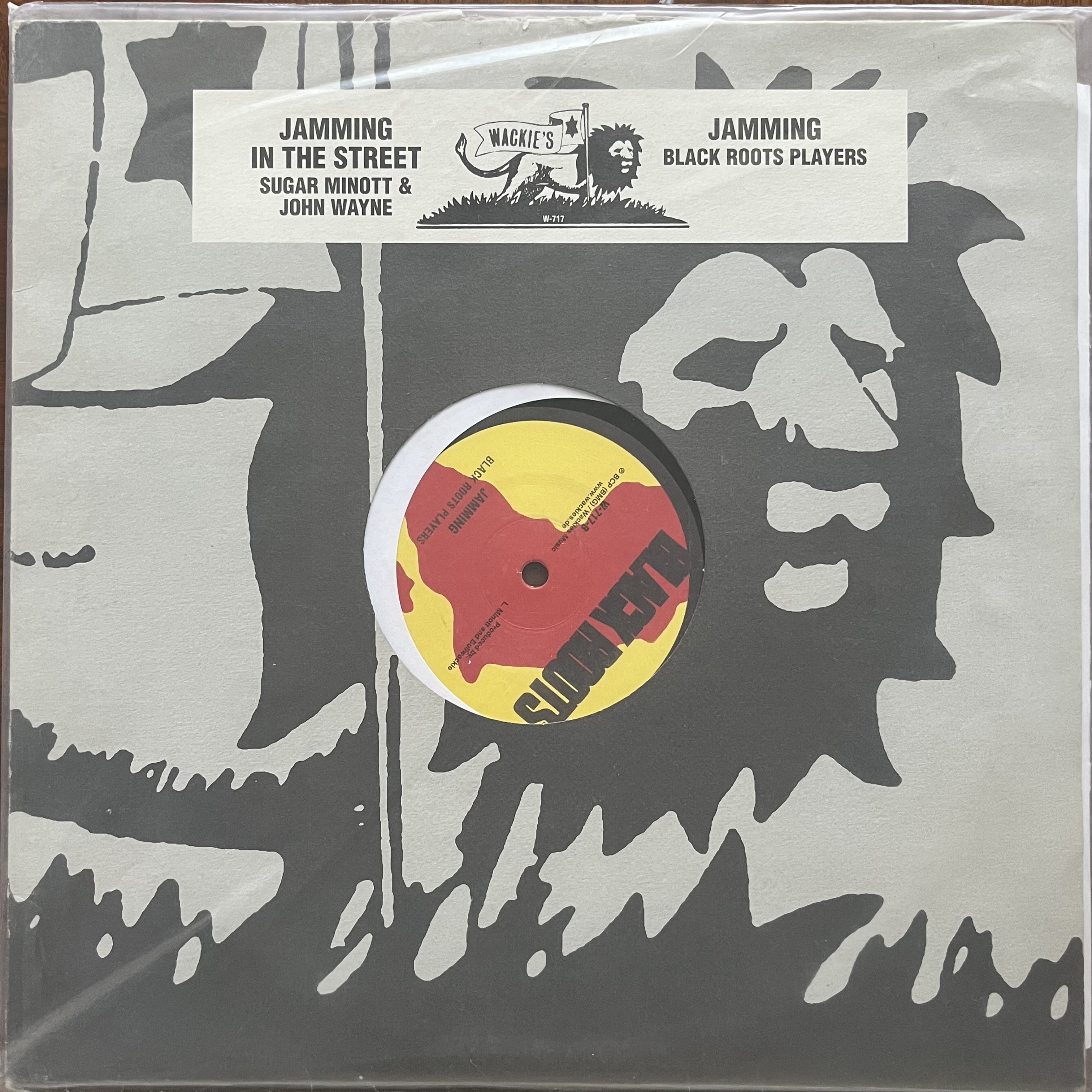 Sugar Minott & John Wayne/Black Roots Players – Jamming In The Street