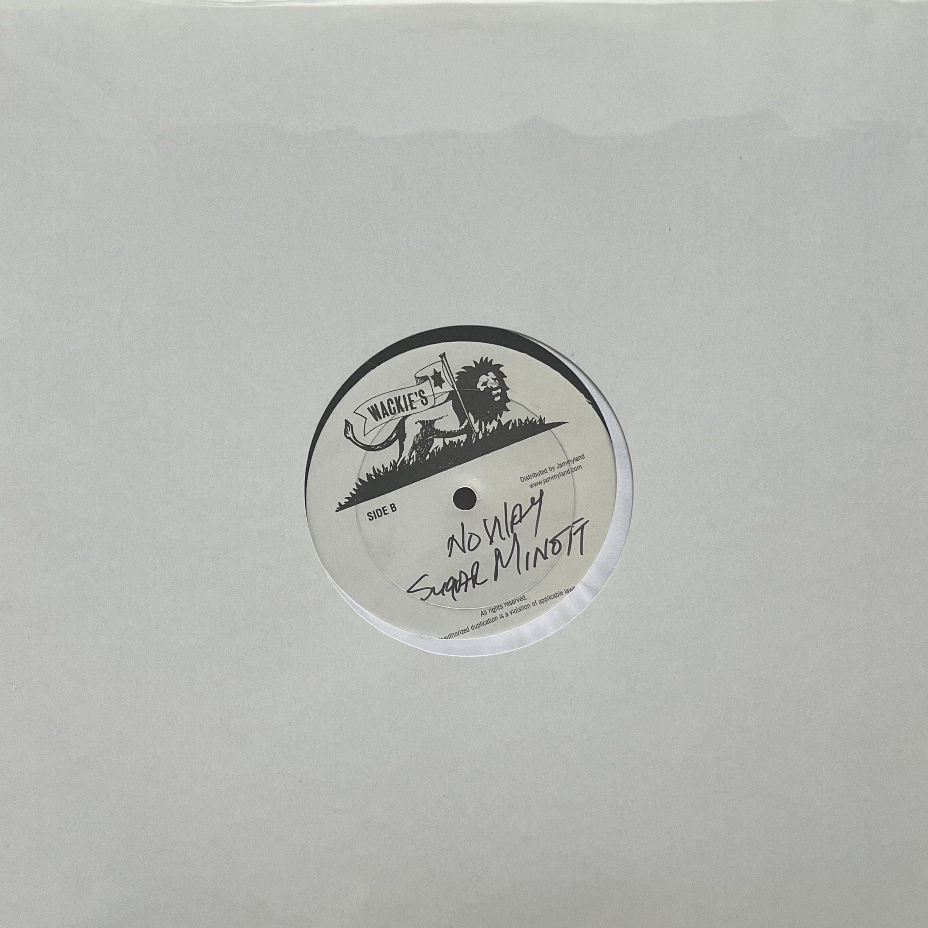 Sugar Minott – Tek A Set / No Way