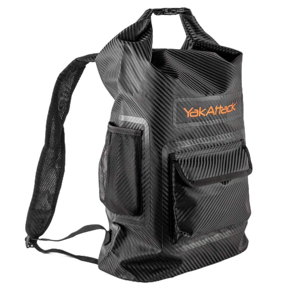 Yakattack 20L Roll-Top-Drybag mit Luftventil – Schwarz - 11