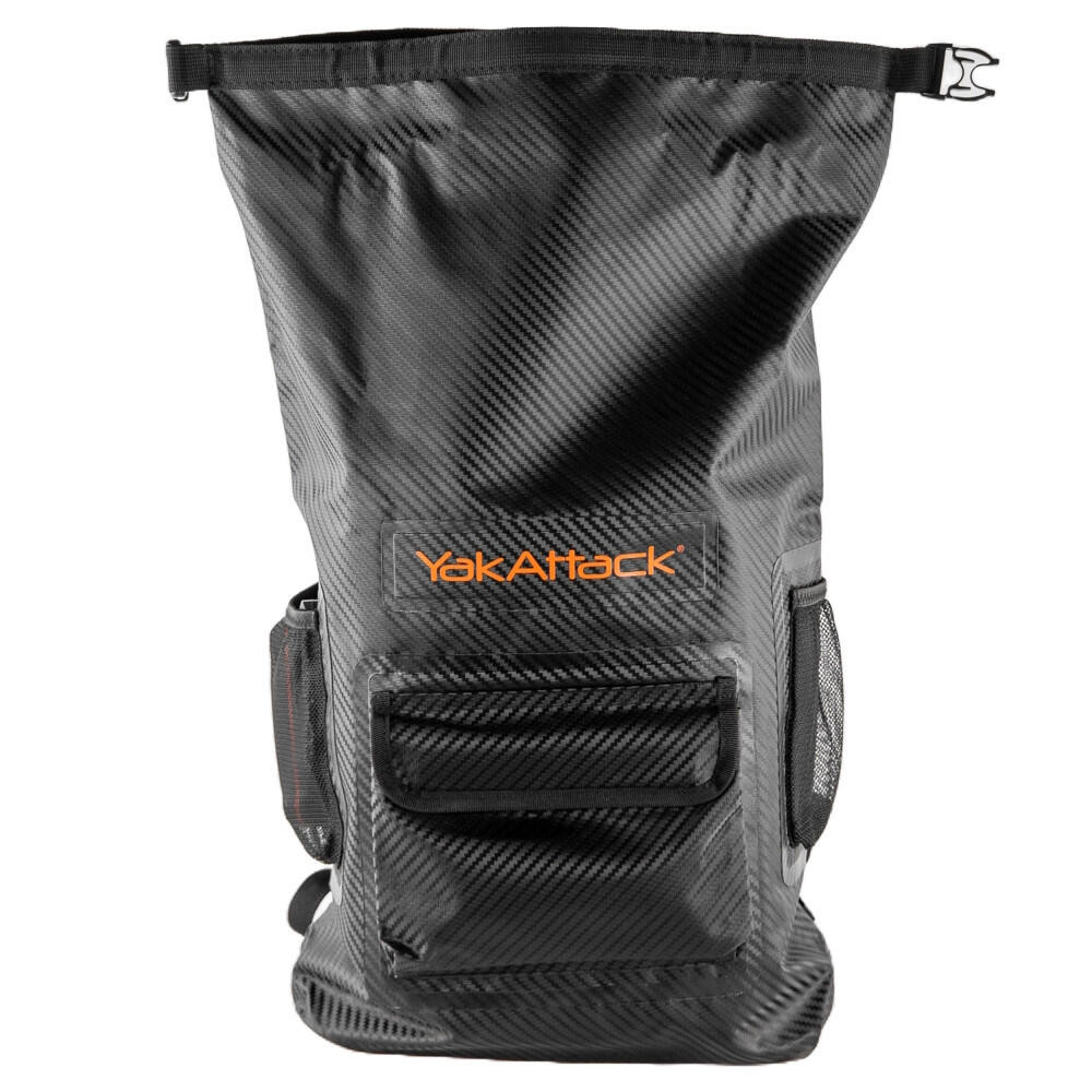 Yakattack 20L Roll-Top-Drybag mit Luftventil – Schwarz - 15