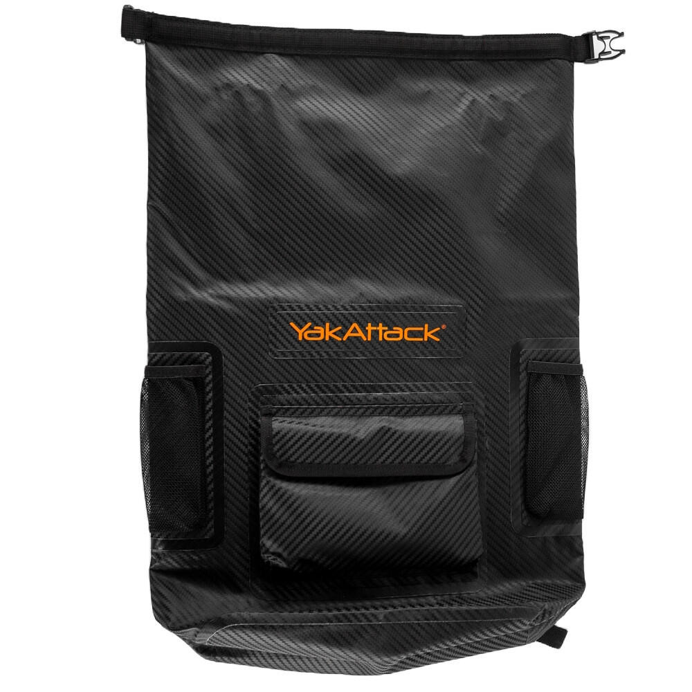 Yakattack 20L Roll-Top-Drybag mit Luftventil – Schwarz - 8