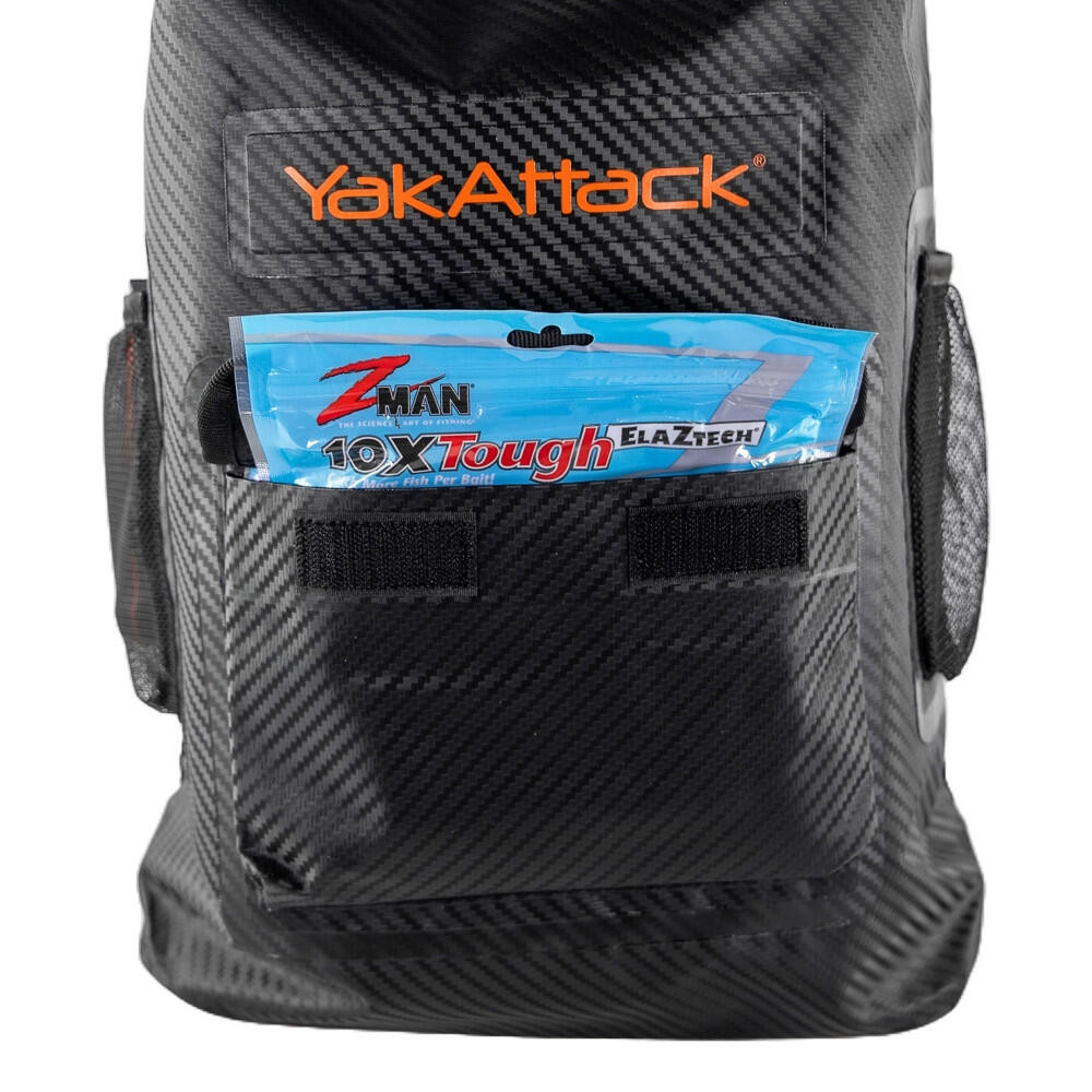 Yakattack 20L Roll-Top-Drybag mit Luftventil – Schwarz - 9