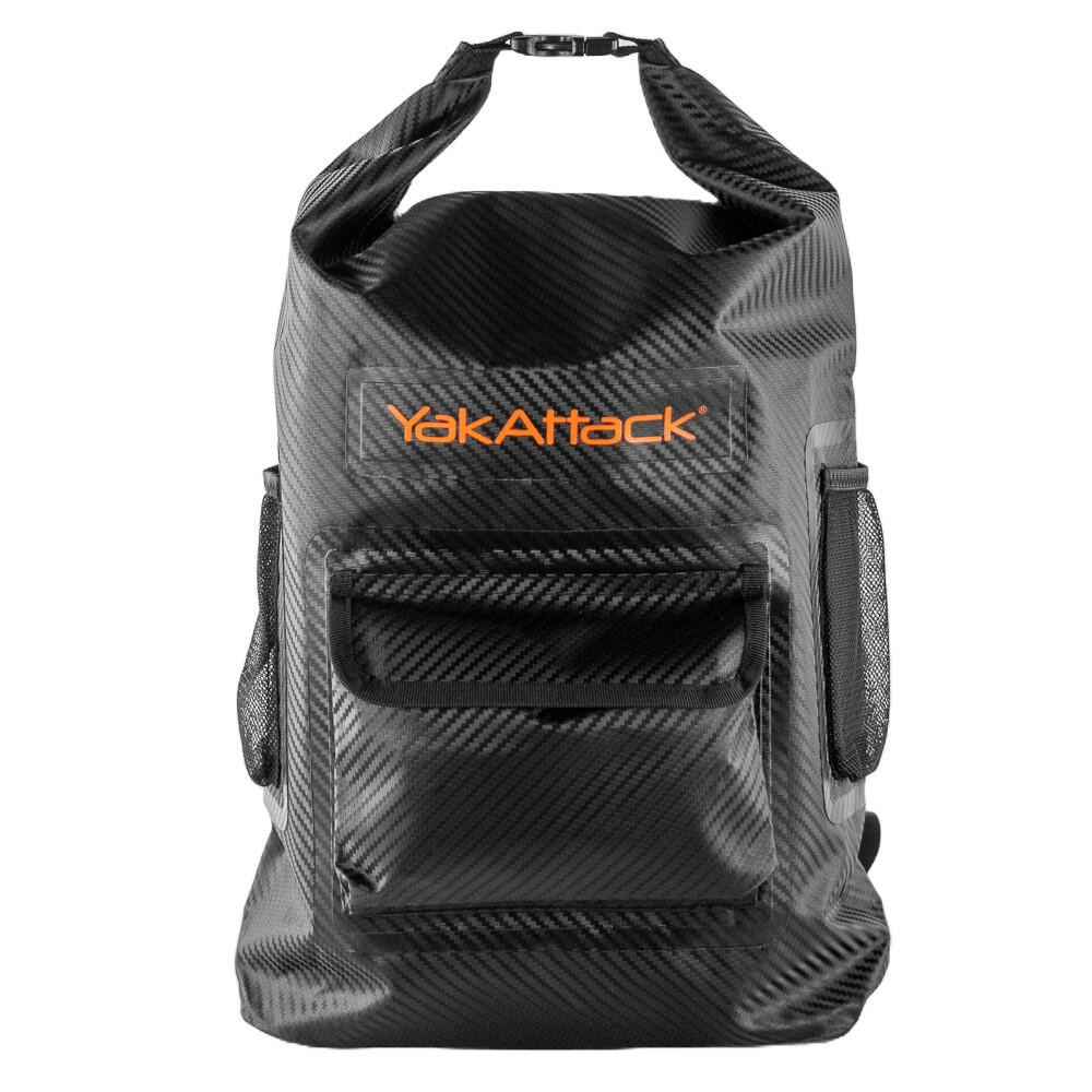 Yakattack 20L Roll-Top-Drybag mit Luftventil – Schwarz - 17