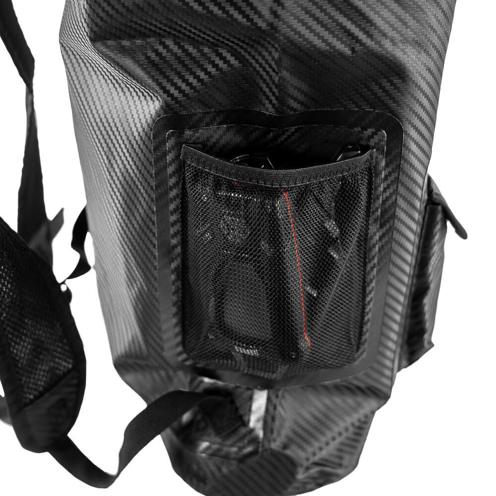 Yakattack 20L Roll-Top-Drybag mit Luftventil – Schwarz - 13