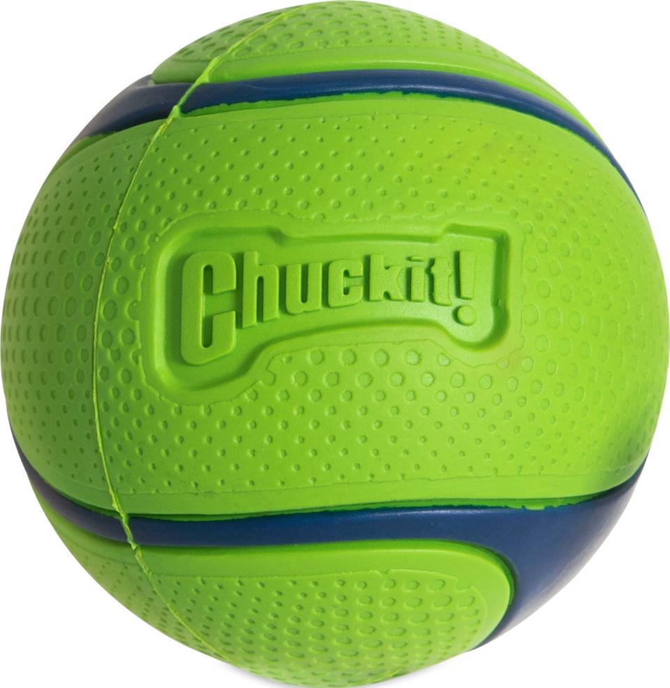 Hundleksak Chuckit Sniff Fetch Boll Med Jordnötssmör Doft Ø6cm Grön