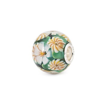 Trollbeads Flower Spirit glaskula