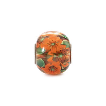 Trollbeads Flower Soul glaskula