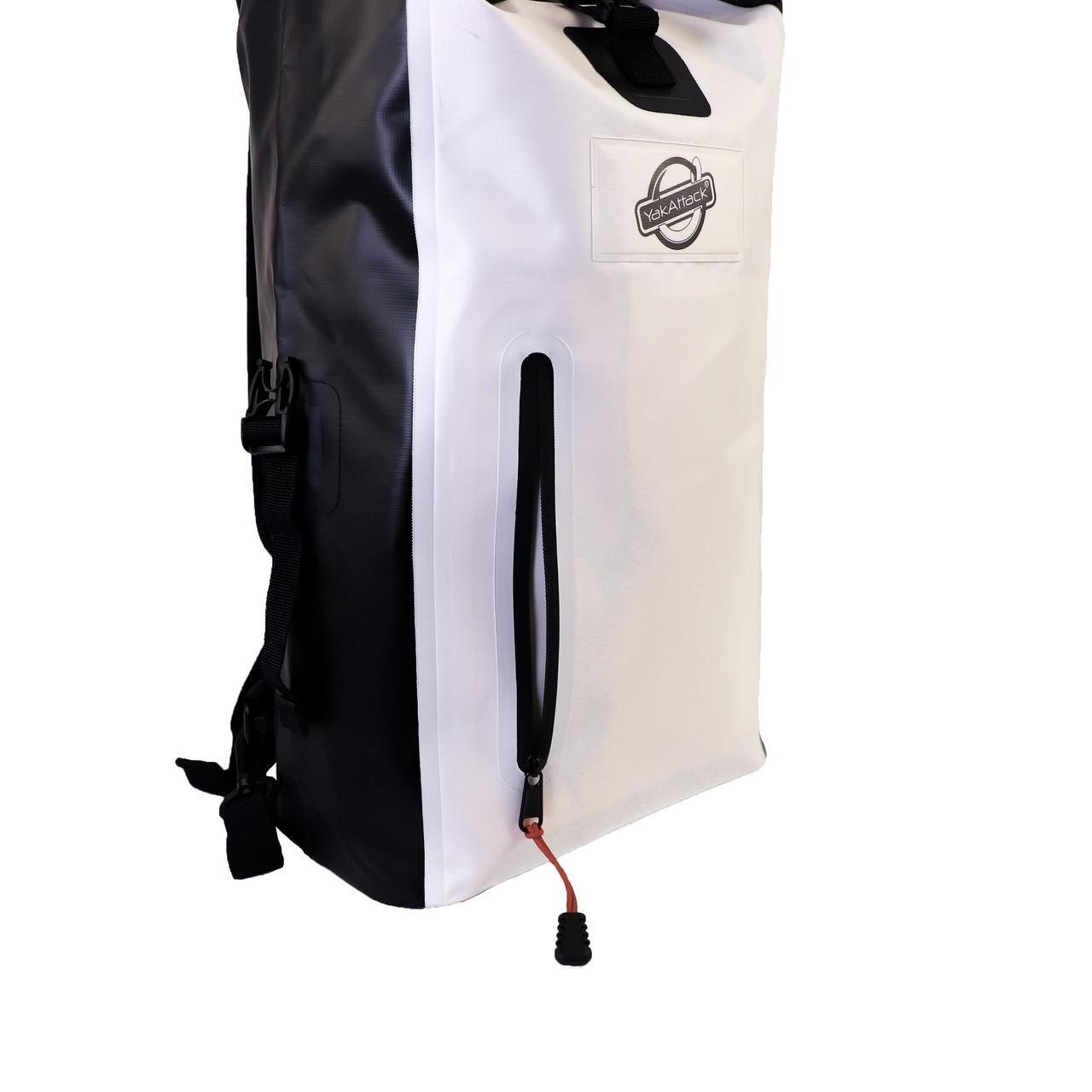 Yakattack 20L Roll-Top Drybag with Air Valve - Vit - 5