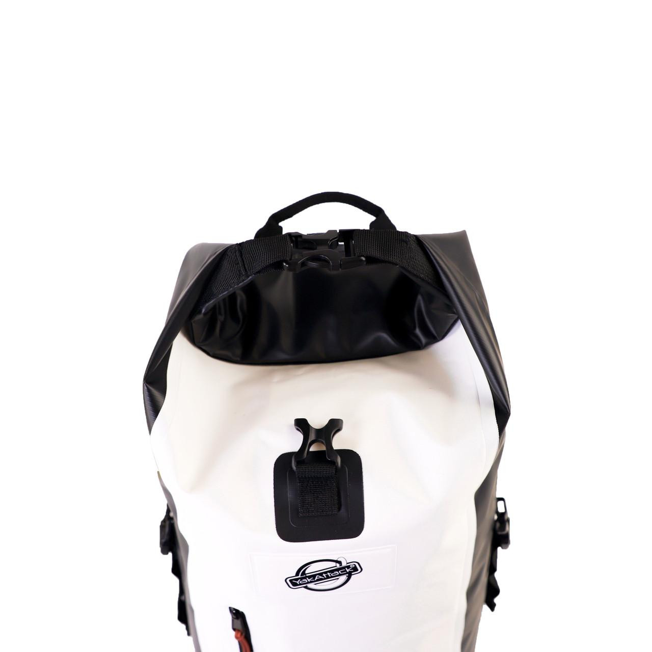 Yakattack 20L Roll-Top Drybag with Air Valve - Vit - 11